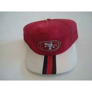 49ERS DREW PEARSON JERSEY STRIPE  SCRIPT 90S SNAPBACK  HAT CAP VINTAGE EE3